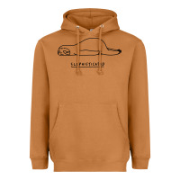 Meerkat Funny Animal Sloth SLOPHISTICATED Heavyweight Hoodie - linhVisuals
