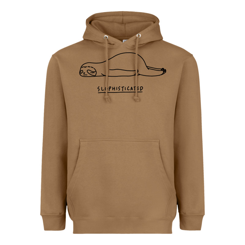 Funny Animal Sloth Slophisticated Heavyweight Hoodie by linhVisuals | Teevron
