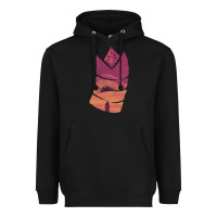 Black Dune Sandworm Heavyweight Hoodie - linhVisuals