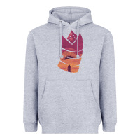 Heather Grey Dune Sandworm Heavyweight Hoodie - linhVisuals