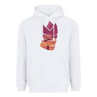 White Dune Sandworm Heavyweight Hoodie - linhVisuals