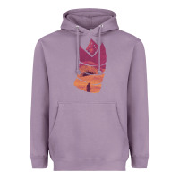 Lavender Dune Sandworm Heavyweight Hoodie - linhVisuals