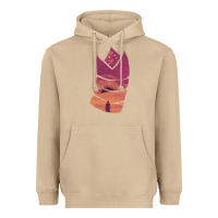 Mushroom Dune Sandworm Heavyweight Hoodie - linhVisuals