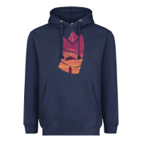 Navy Dune Sandworm Heavyweight Hoodie - linhVisuals