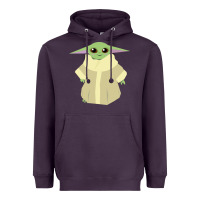Plum Baby Grogu Legend Heavyweight Hoodie - linhVisuals
