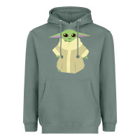 Sage Baby Grogu Legend Heavyweight Hoodie - linhVisuals
