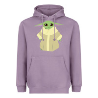 Lavender Baby Grogu Legend Heavyweight Hoodie - linhVisuals