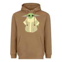 Toasted Coconut Baby Grogu Legend Heavyweight Hoodie - linhVisuals