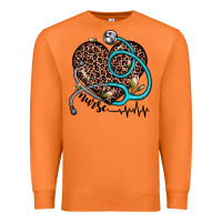 Carrot nurse leopard heart Premium Sweatshirt - JahusDesignShop