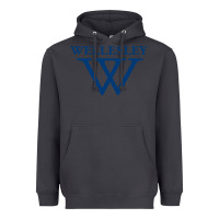 Smoke Wellesley College Heavyweight Hoodie - linhVisuals