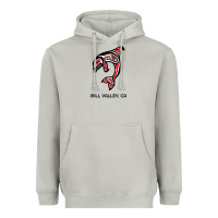 Moon Dust mill valley, california native american orca killer whale raglan baseb Heavyweight Hoodie - linhVisuals