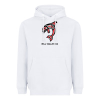 White mill valley, california native american orca killer whale raglan baseb Heavyweight Hoodie - linhVisuals