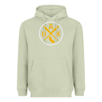 Matcha retro oakland baseball emblem vintage oak premium Heavyweight Hoodie - linhVisuals