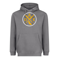 Storm retro oakland baseball emblem vintage oak premium Heavyweight Hoodie - linhVisuals
