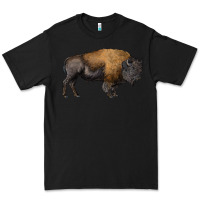 Black american bison body Premium Tee - RanaPortraitStore