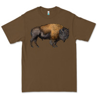 Cacao american bison body Premium Tee - RanaPortraitStore