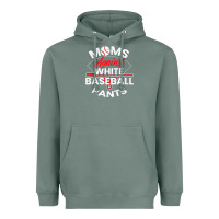 Sage moms against white baseball pants sport lover mothers day Heavyweight Hoodie - linhVisuals