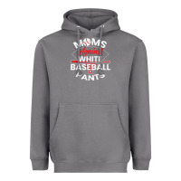 Storm moms against white baseball pants sport lover mothers day Heavyweight Hoodie - linhVisuals