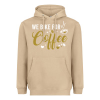 Mushroom we bike for coffee t shirt Heavyweight Hoodie - linhVisuals