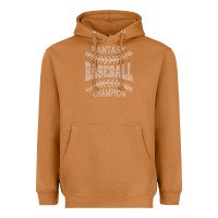 Meerkat fantasy baseball champion distressed Heavyweight Hoodie - linhVisuals