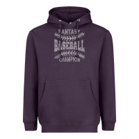 Plum fantasy baseball champion distressed Heavyweight Hoodie - linhVisuals