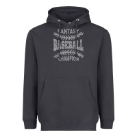 Smoke fantasy baseball champion distressed Heavyweight Hoodie - linhVisuals