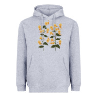 Heather Grey Funny Cat Camouflage Heavyweight Hoodie - linhVisuals
