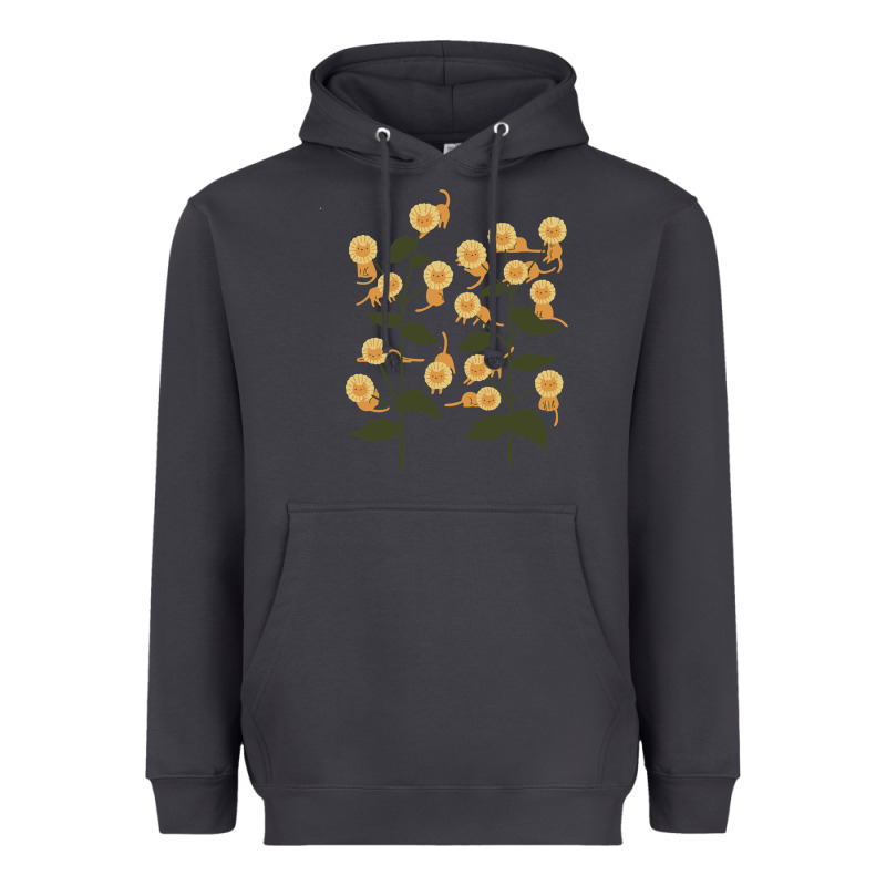 Funny Cat Camouflage Heavyweight Hoodie by linhVisuals | Teevron
