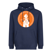Navy california institute of technology Heavyweight Hoodie - linhVisuals
