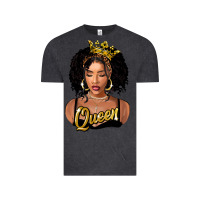 Vintage Black black queen Vintage Tee - FaDigitalArtStudio