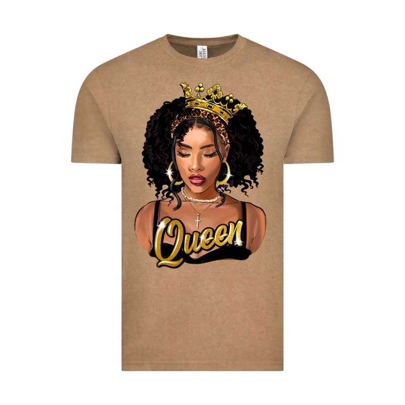 Black Queen Vintage Tee by FaDigitalArtStudio | Teevron
