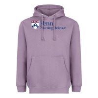 Lavender penn nursing science Heavyweight Hoodie - linhVisuals