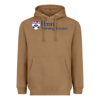 Toasted Coconut penn nursing science Heavyweight Hoodie - linhVisuals