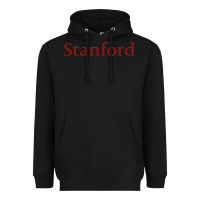 Black stanford athletics Heavyweight Hoodie - linhVisuals