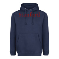 Navy stanford athletics Heavyweight Hoodie - linhVisuals