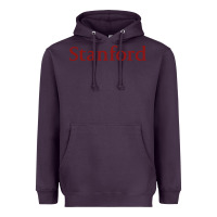 Plum stanford athletics Heavyweight Hoodie - linhVisuals