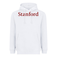 White stanford athletics Heavyweight Hoodie - linhVisuals