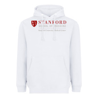 White stanford school of medicine Heavyweight Hoodie - linhVisuals