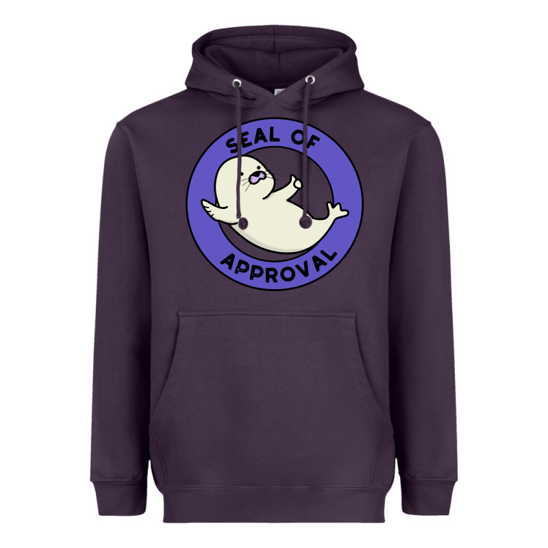 Seal Of Approval Baby Art Heavyweight Hoodie by linhVisuals | Teevron