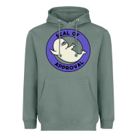 Sage seal of approval baby art Heavyweight Hoodie - linhVisuals