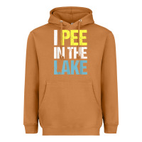 Meerkat i pee in the lake funny summer vacation t shirt Heavyweight Hoodie - linhVisuals