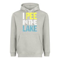 Moon Dust i pee in the lake funny summer vacation t shirt Heavyweight Hoodie - linhVisuals
