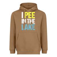 Toasted Coconut i pee in the lake funny summer vacation t shirt Heavyweight Hoodie - linhVisuals