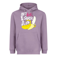 Lavender sorry girls i suck dick Banana Heavyweight Hoodie - linhVisuals