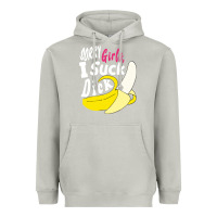 Moon Dust sorry girls i suck dick Banana Heavyweight Hoodie - linhVisuals