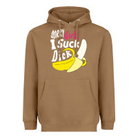 Toasted Coconut sorry girls i suck dick Banana Heavyweight Hoodie - linhVisuals