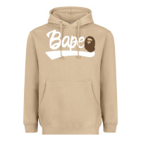 Mushroom bape text Heavyweight Hoodie - linhVisuals