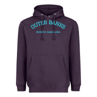 Plum north carolina outer banks obx nc beach gift long sleeve t shirt Heavyweight Hoodie - linhVisuals