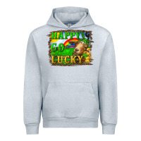 Heather Grey happy go lucky goat Urban Hoodie - RanaPortraitStore