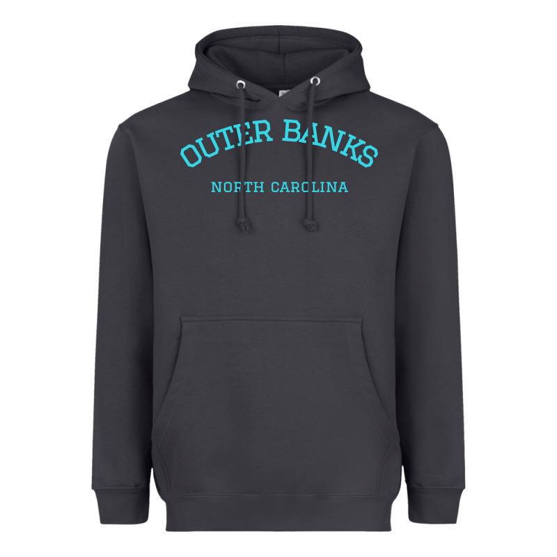 North Carolina Outer Banks Obx Nc Beach Gift Long Sleeve T Shirt Heavyweight Hoodie by linhVisuals | Teevron